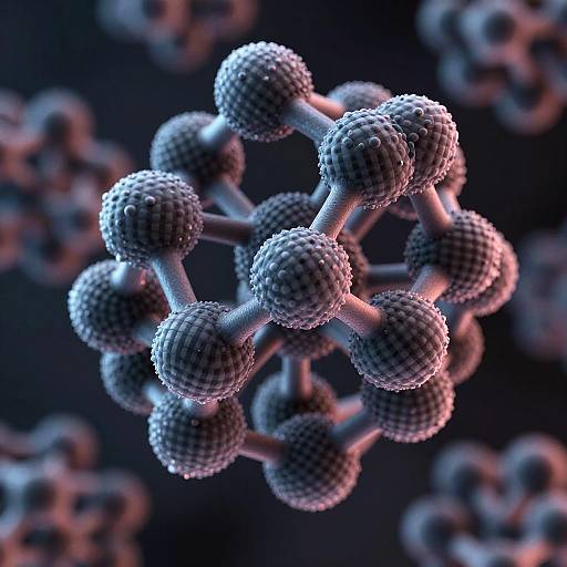 Neon-Lit Carbon Atom Crystals