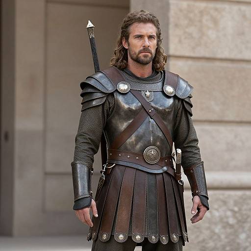 Gladiator Armor Costume Scene