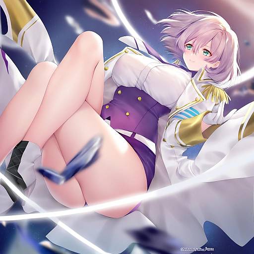 Illustration of Mujina, gridman universe in the style of Obiwan