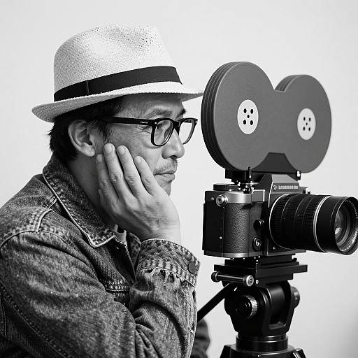 Profile Portrait of a Photographer