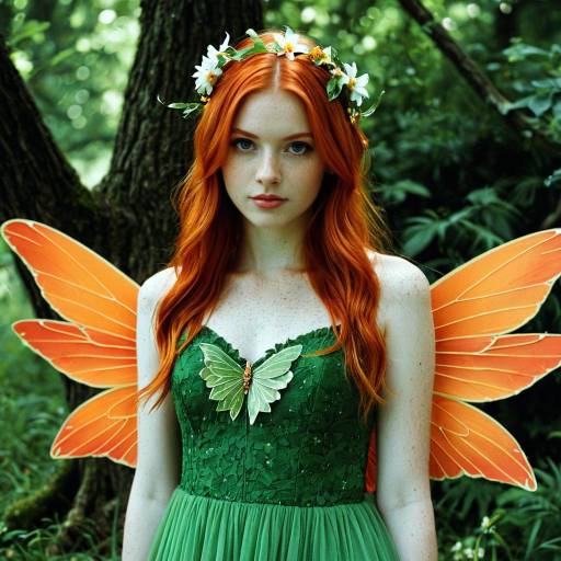 Whimsical Fairy Tale Character Portrait