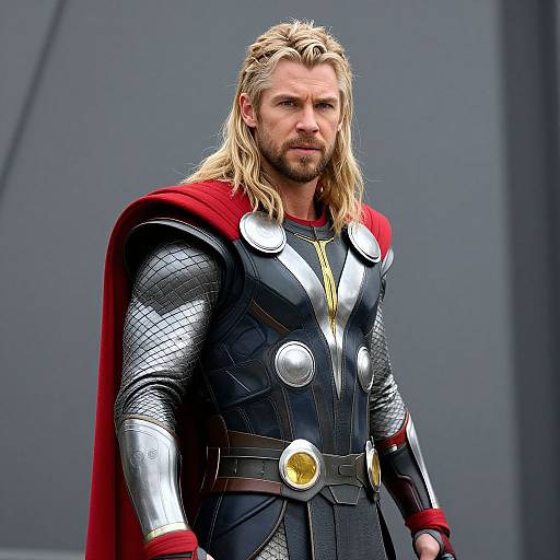 Photograph of Chris Hemsworth as Thor in Marvel's 