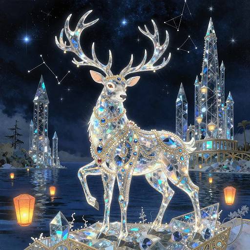 Celestial Stag Empress in Crystal Cathedral