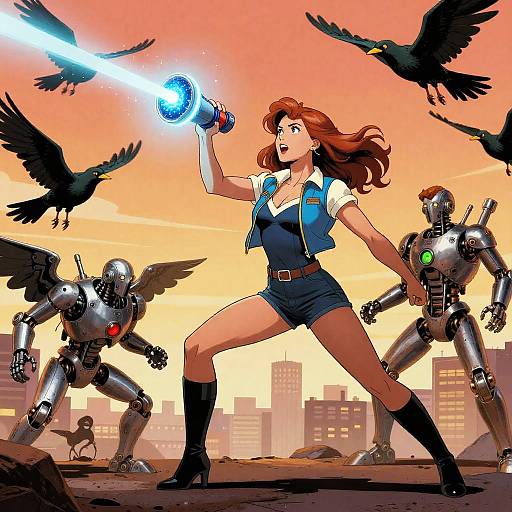 1970s Comic Showdown in Cobalt Heights