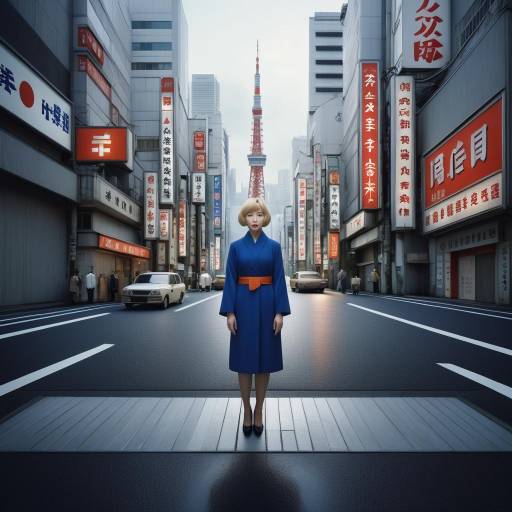 Stunning Minimalist Scene in Tokyo Stunning Minimalist Scene in Tokyo