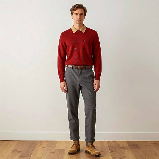 Stylish Portrait of a Book Character