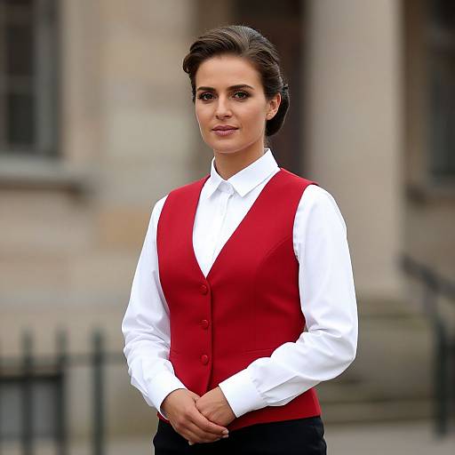 Woman in First Lady Costume