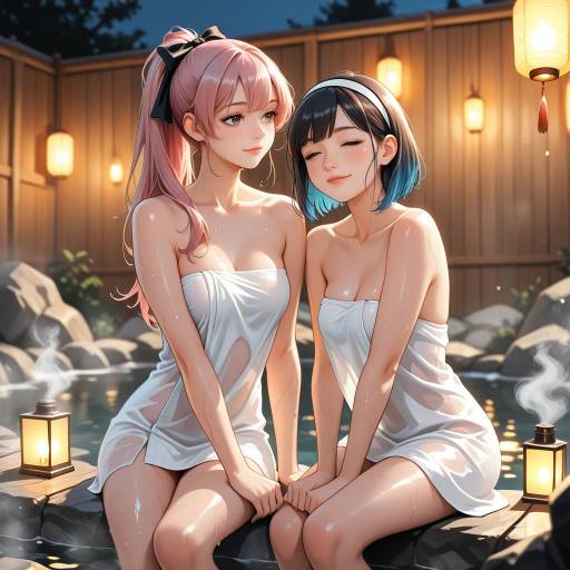 Admiral Kancolle at the Onsen Retreat