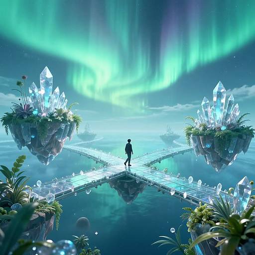 Diisuke on Crystal Bridge Island