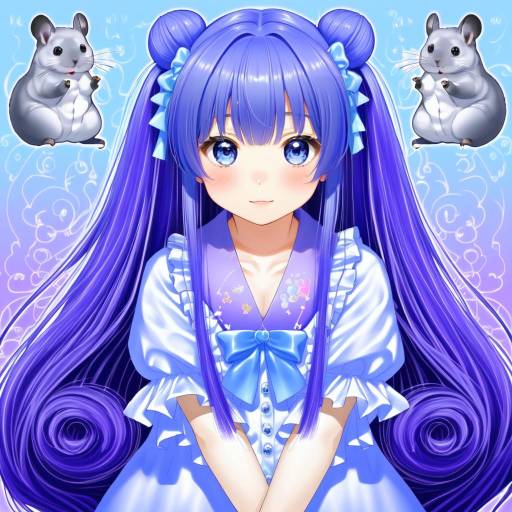 Illustration of Amamiya shizuku (hizuki yayoi), original in the style of Enjaku izuku