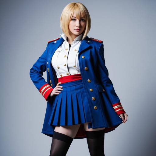 Elegant Jin Kisaragi Cosplay Outfit