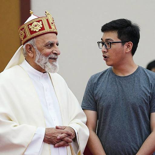 Smiling Duo: A Heartwarming Moment