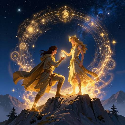 Sorcerer's Anointing on Mountain Peak