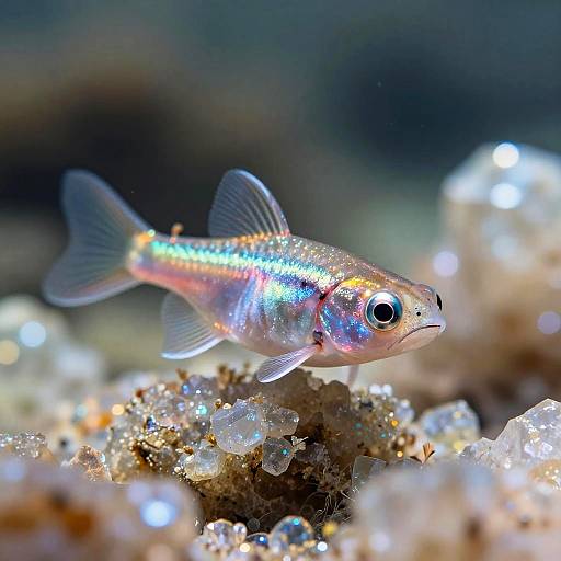 Opal-Winged Spectral Minnow Art