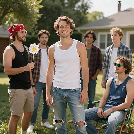 Casual Backyard Gathering with Friends