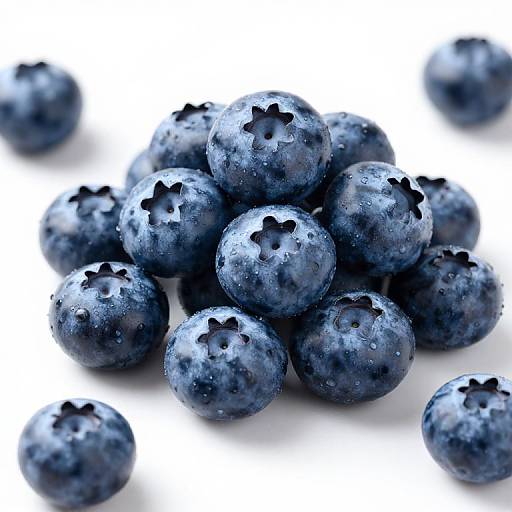 Blueberry Food Photography Shoot