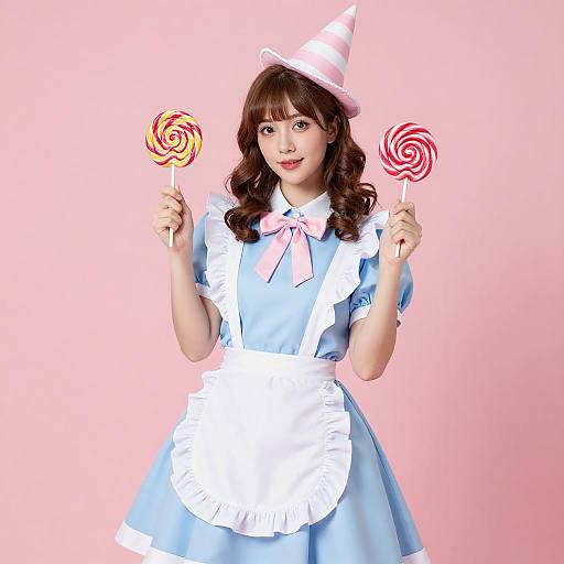 Candyland-Inspired Whimsical Costume Photography