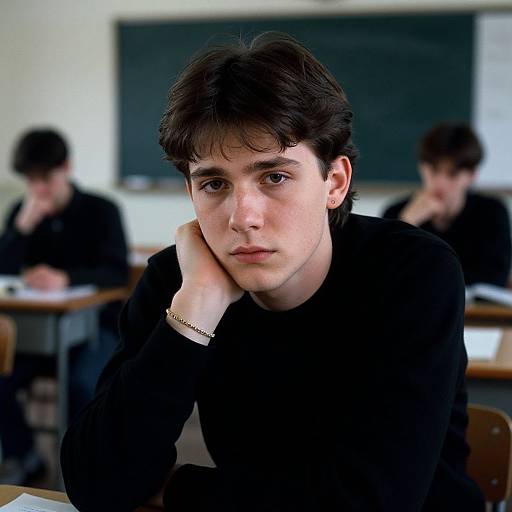1990s Cinematic Portrait of Young Man