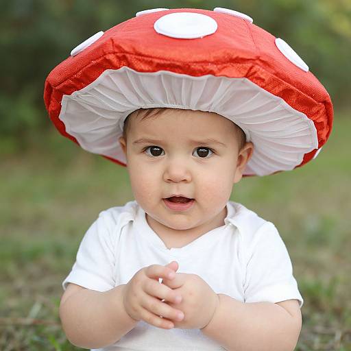 Adorable Toddler Mushroom Costume