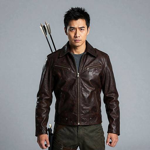 Hawkeye-Inspired Archer Hero