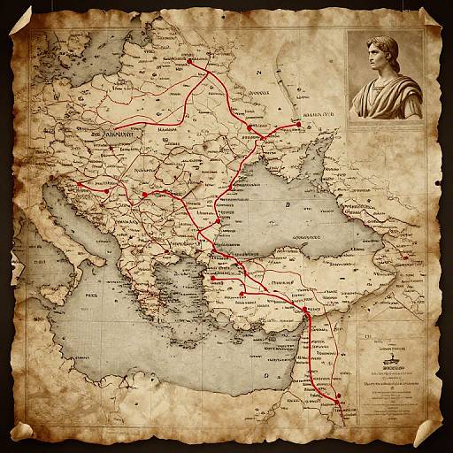 Alexander the Great Conquest Map
