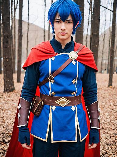 Cosplay photo of alear (male) (fire emblem). Costume clothes