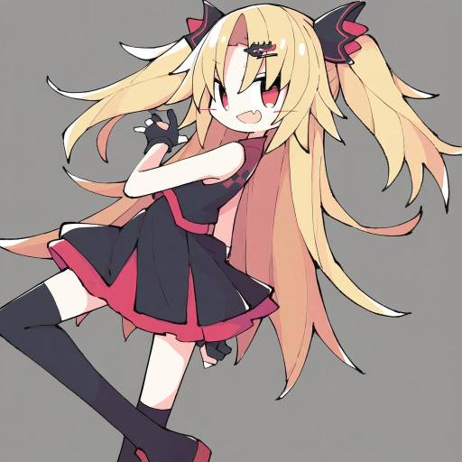 Illustration of Akatsuki uni, uni create in the style of Asameshi