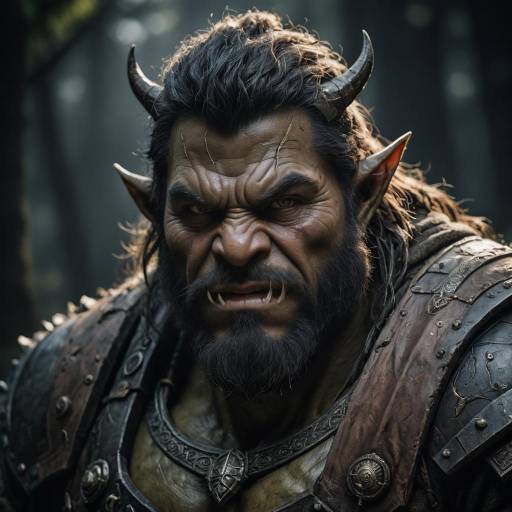 Menacing Ogre Portrait Photography Menacing Ogre Portrait Photography