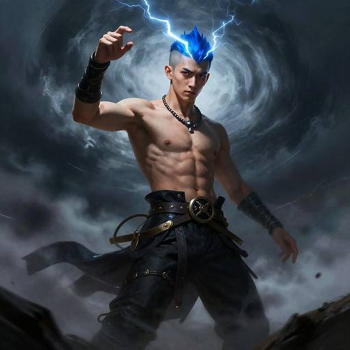 Stormborne Arbiter with Lightning Crest