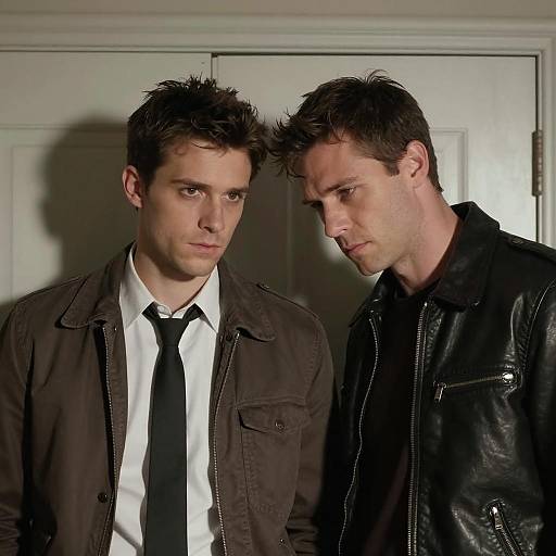 Intense Conversation in a Dim Room