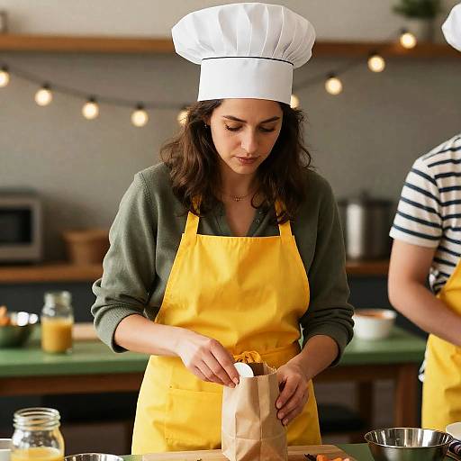 Culinary Focus: A Woman in Action