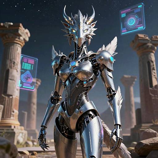 Sleek Android Mythical Fusion