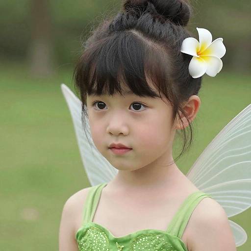 Tinker Bell Close-Up Portrait