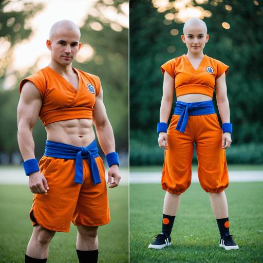 Stylish Krillin Cosplay Costume Design