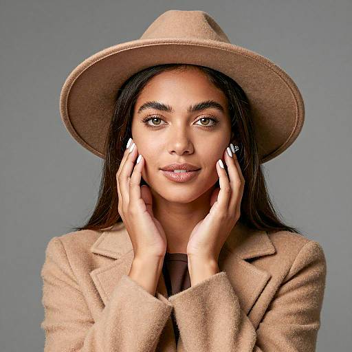 Elegant Portrait of a Stylish Woman