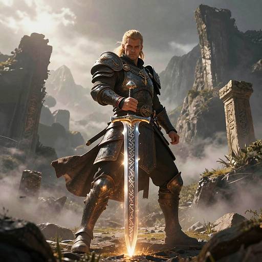 Duro, Mythical Warrior in Fantasy