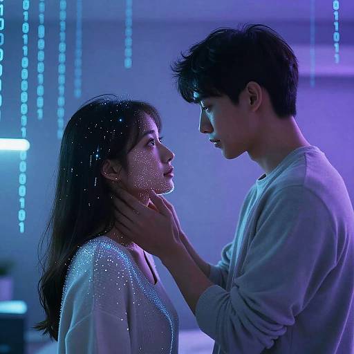 Holographic Couple AI Engagement