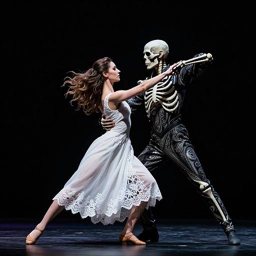 Elegant Dance of Light and Shadow