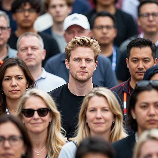 Diverse Natural Portrait Photography Crowd