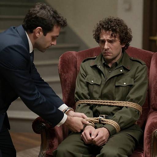 Tense Binding in Dimly Lit Parlor