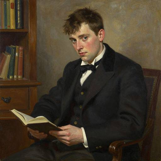 Semi-Realistic Painting Inspired by Masters