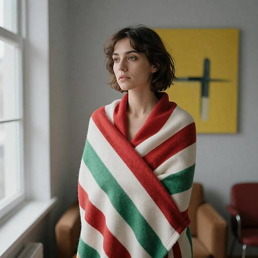 Cozy Woman by the Window