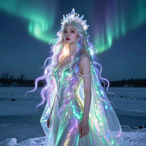 Weaver of the Polar Lights Portrait