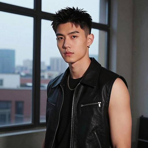 Pompadour Fade in Urban Loft