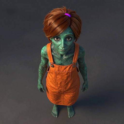 Whimsical Will-o'-the-Wisp Concept Art