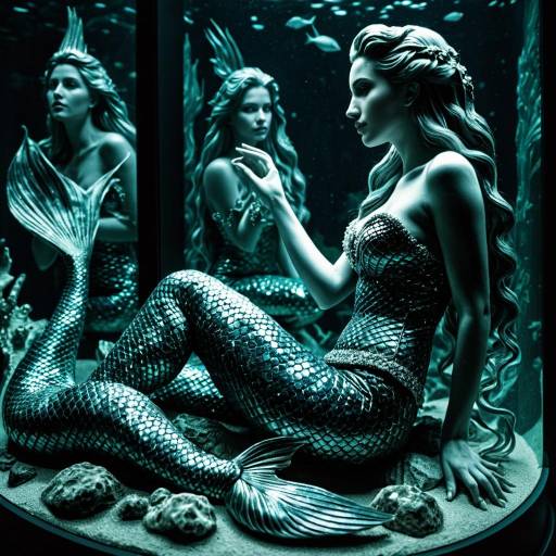 Photorealistic Mermaid in Alluring Poses
