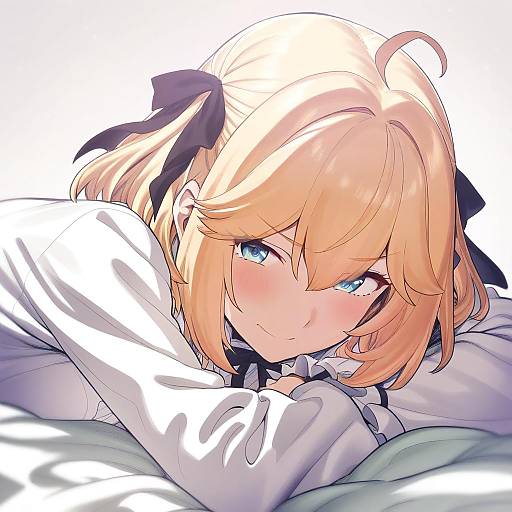 Illustration of Anisphia wynn palettia, tensei oujo to tensai reijou no mahou kakumei in the style of Spacezin