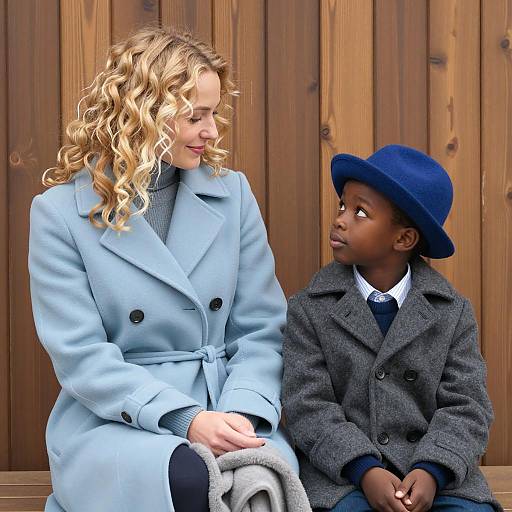 Heartwarming Moment Between Two Generations