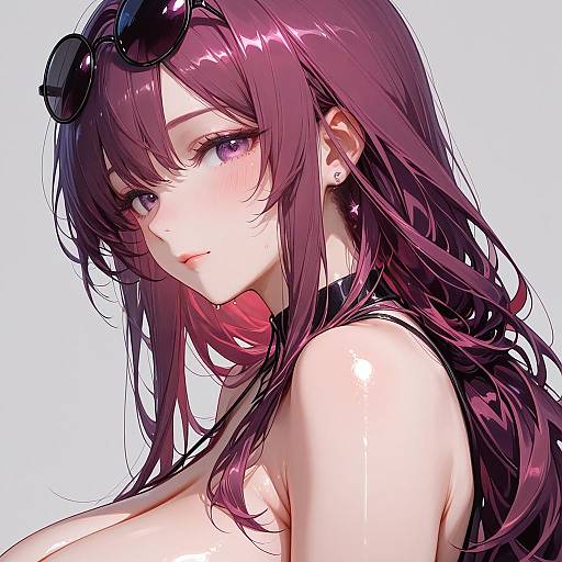 Portrait of a Stylish Mature Woman