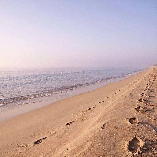Early Morning Beach Calm Serenity